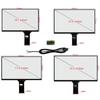 10.1/11.6/13.3/14/15.6 Inch Universal DIY Multi-touch Capacitive Digitizer Touch Screen Panel Glass With USB Driver Board Converter