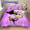 3pcs Mr Bean Duvet Cover Set,  Includes 1 Duvet Cover and 1/2 Pillowcases (No Insert) yy251104201