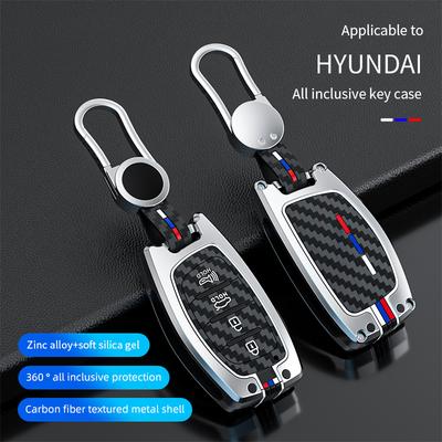 Чехол для ключа автомобиля Оболочка Брелок Для Hyundai Tucson Santa Fe Rena Sonata Elantra Creta Ix35 Ix45 I10 I30 I40 Аксессуары для ключей
