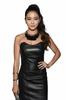 Leather Stylish Dress Casual Handmade Genuine Black Soft Party Wear Women's Lambskin