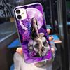 Чехол для телефона RUICHI с готическим черепом и феей для iPhone 11 12 Mini 13 Pro XS Max X 8 7 6s Plus 5 SE XR, прозрачный чехол
