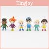 Charming 6pcs Cocomelon Figures Jj Play Set Collectible Miniatures Ideal For Cake Decoration