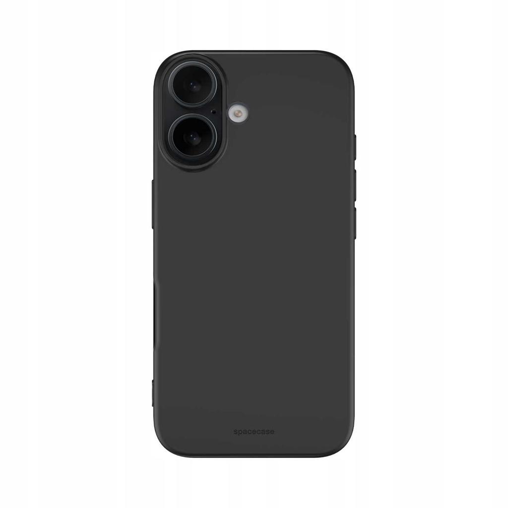 Sc Silicone Case Iphone 16 Plus Black