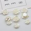 20PCS 16mm Rose Shaped Button Women Shirt Knitted Buttons Plastic Pearl Buttons Sewing DIY Supplies Handmade Accessories TMZ
