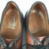 70s-80s USA Vintage Rare BRITISH WALKERS Plain Toe Business Shoes Brown size 9D 26.5-27.0 Men's(USED)
