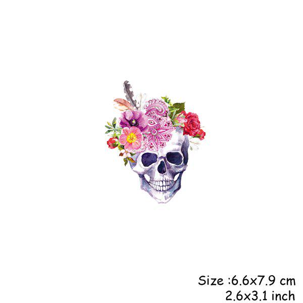 Нашивка с черепами в стиле бохо, железная нашивка на одежде, моющиеся парчи уровня А, футболка Ropa, украшения своими руками, парчи