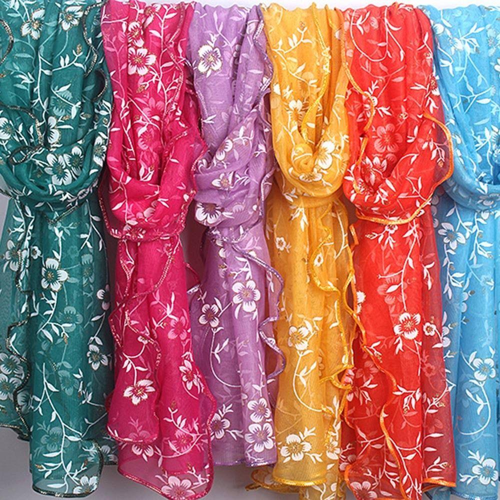 Sunscreen Ladies Women's Scarves Shawl Neckerchief Headband Hijab Scarf Summer