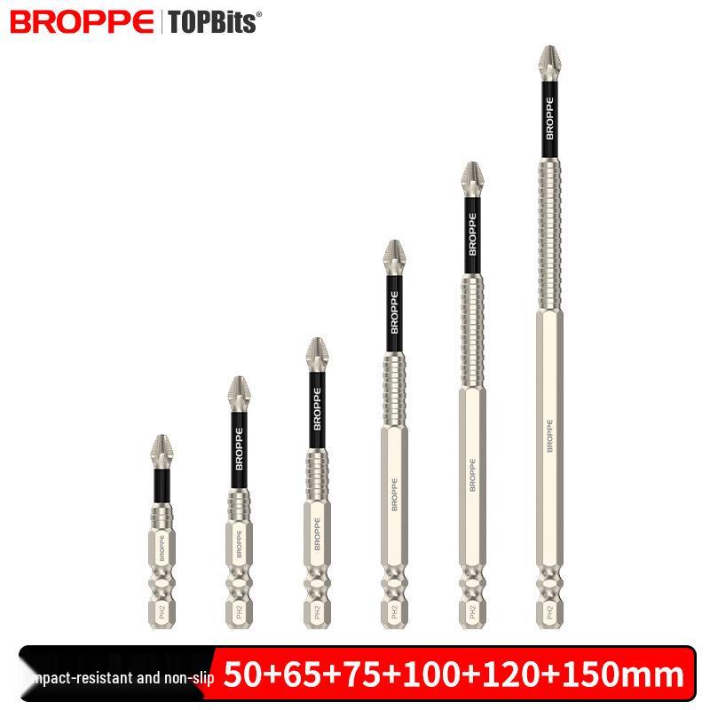 Ударопрочный Магнитный Противоскользящий Набор Бит для Электрической Отвертки и Ударного Гайковерта