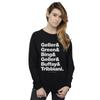 Friends Womens/Ladies Surnames Text Sweatshirt