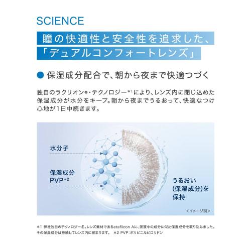 1-Day Acuvue Define Moist Radiant Sweet, BC 8.5, DIA 14.2 (PWR -3.00), 30 Lenses