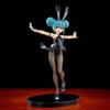 Anime Action Figure Original Furyu Miku Bunny Black Rabbit Scenery Model Ornaments Birthday Gifts Toys Stockings Miku