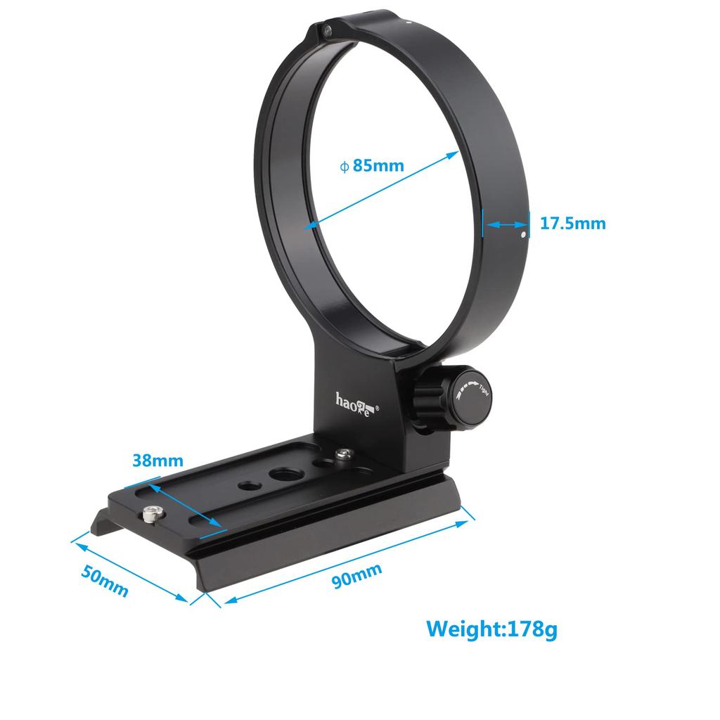 Haoge Lens Collar Tripod Mount Ring Stand Base for Tamron Di III VC VXD A057 Lens LMR-TL155 150-500mm F/5-6.7