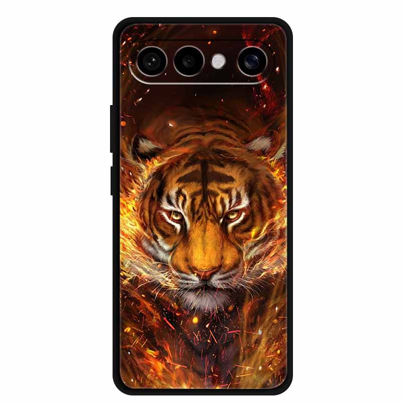 Для Vivo S50 Pro Mini Чехол Милый Лев Черный Бампер Мягкий Силикон Чехол для Vivo S 50 Pro Mini 6.31" Защитный Чехол TPU Funda
