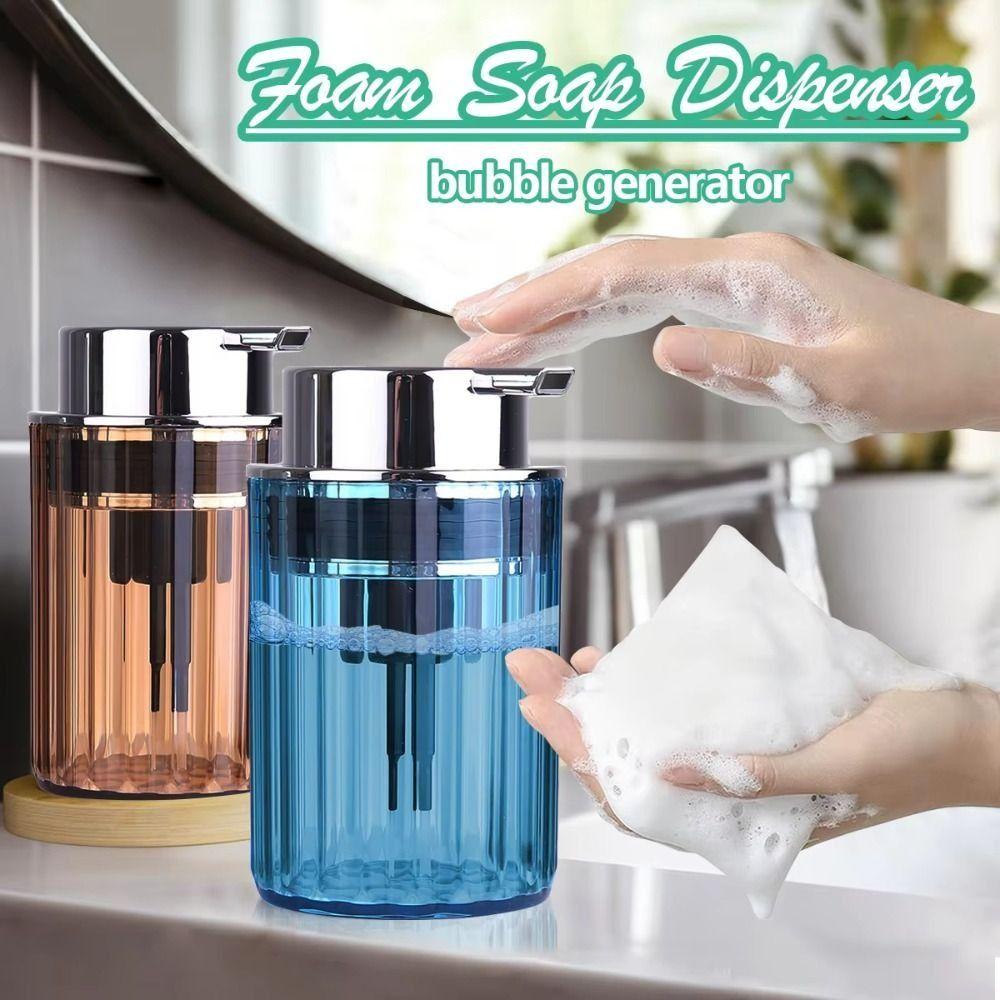 Refillable Liquid Foaming Soap Dispenser Press Type Mousse Bottle Dish Soap Container for Shampoo