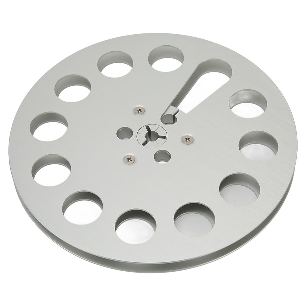 1 4 7 Inch Empty Tape Reel 11 Holes Universal Open Reel Sound Tape Empty Reel Aluminum Reel Tape Reel for NAB