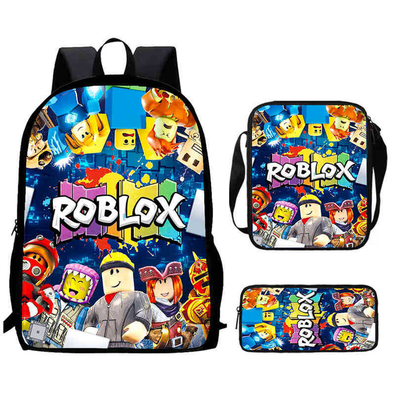 Рюкзак с принтом Roblox, Детские рюкзаки и рюкзаки для начальной школы