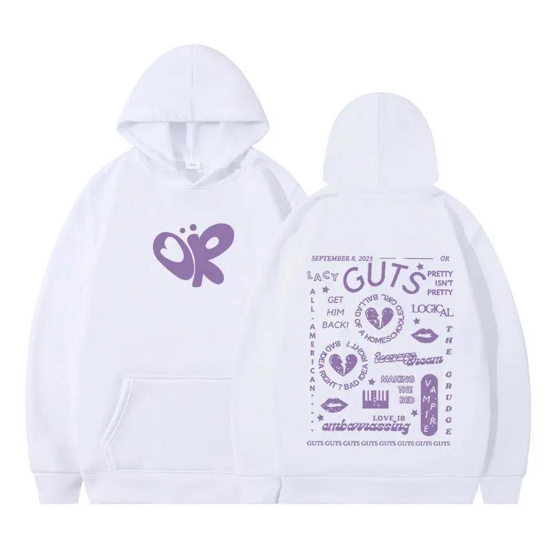 Sour Guts Vampire Hoodie Мужская и женская одежда Модные винтажные толстовки с капюшоном Большие толстовки Уличная одежда