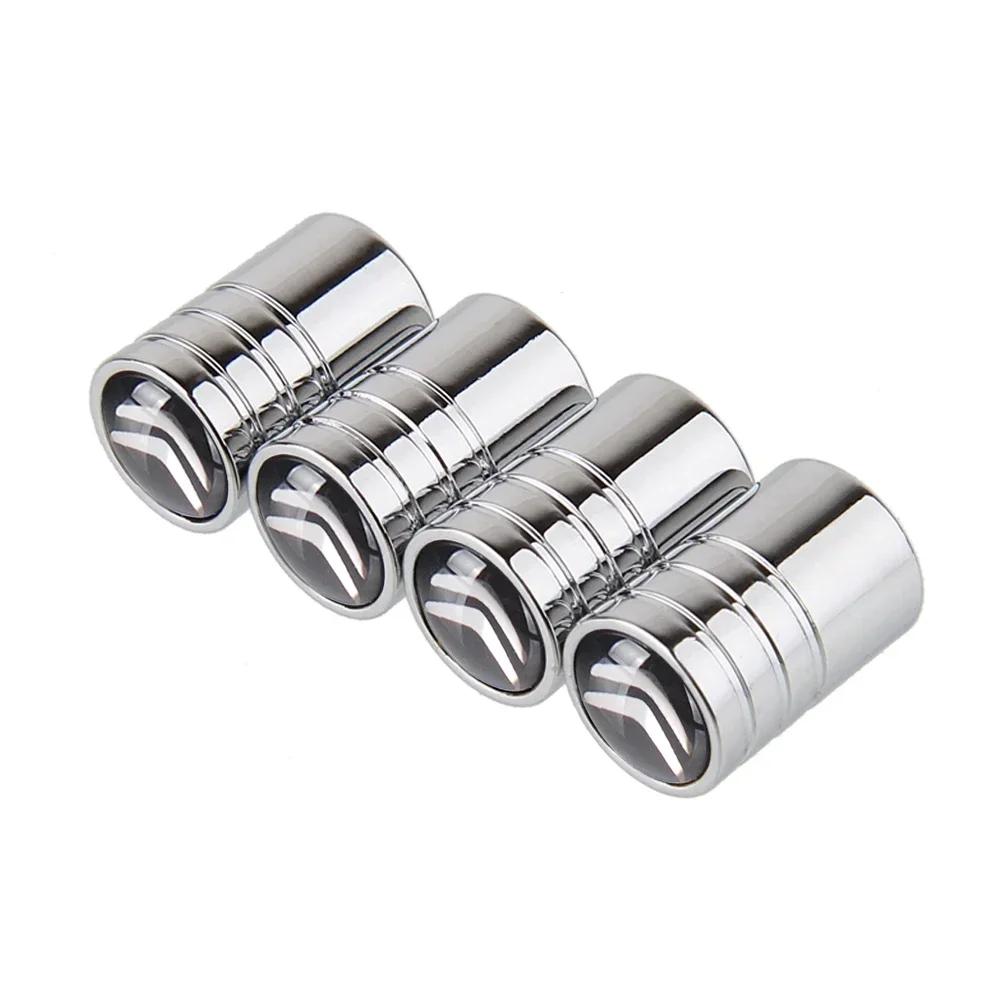 4Pcs Alloy Car Tyre Stem Air Caps Dust Proof for Citroen C4 Picasso C-ELYSEE Berlingo Xsara Sega Wheel Tire Styling Accessories ann123