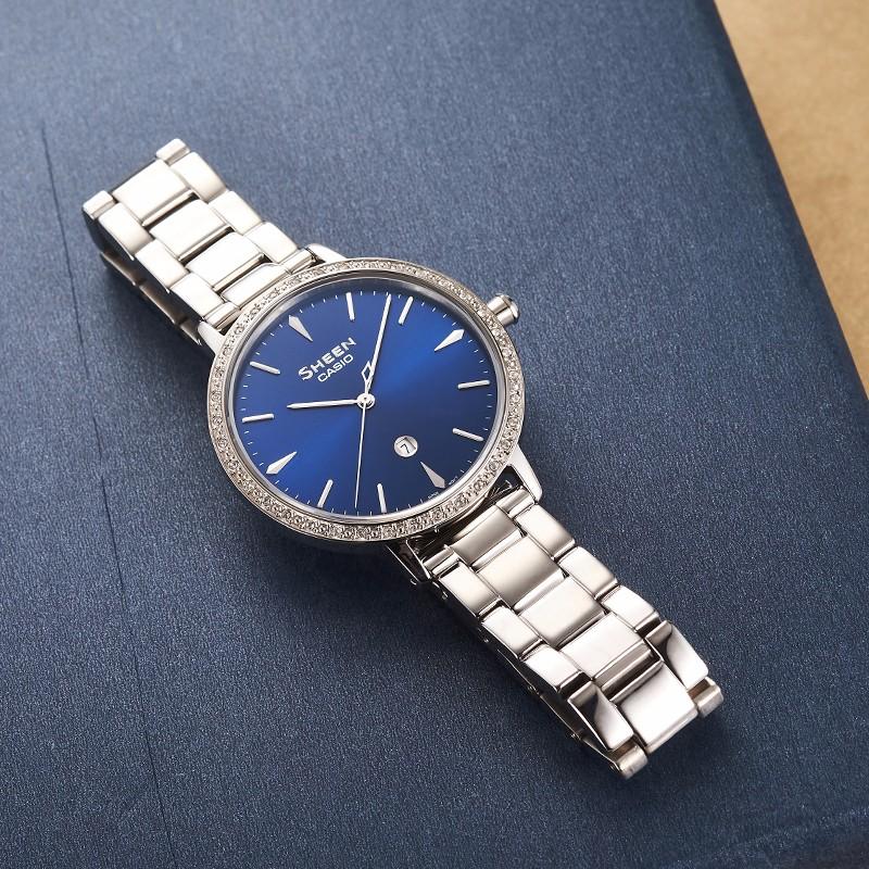 Casio Женские часы SHEEN Синие SHE-4535D-2AU SHE-4535D-2AU