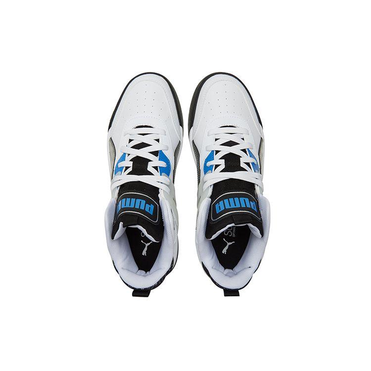 Puma Кроссовки Backcourt Унисекс Бело-Синие 381129-01