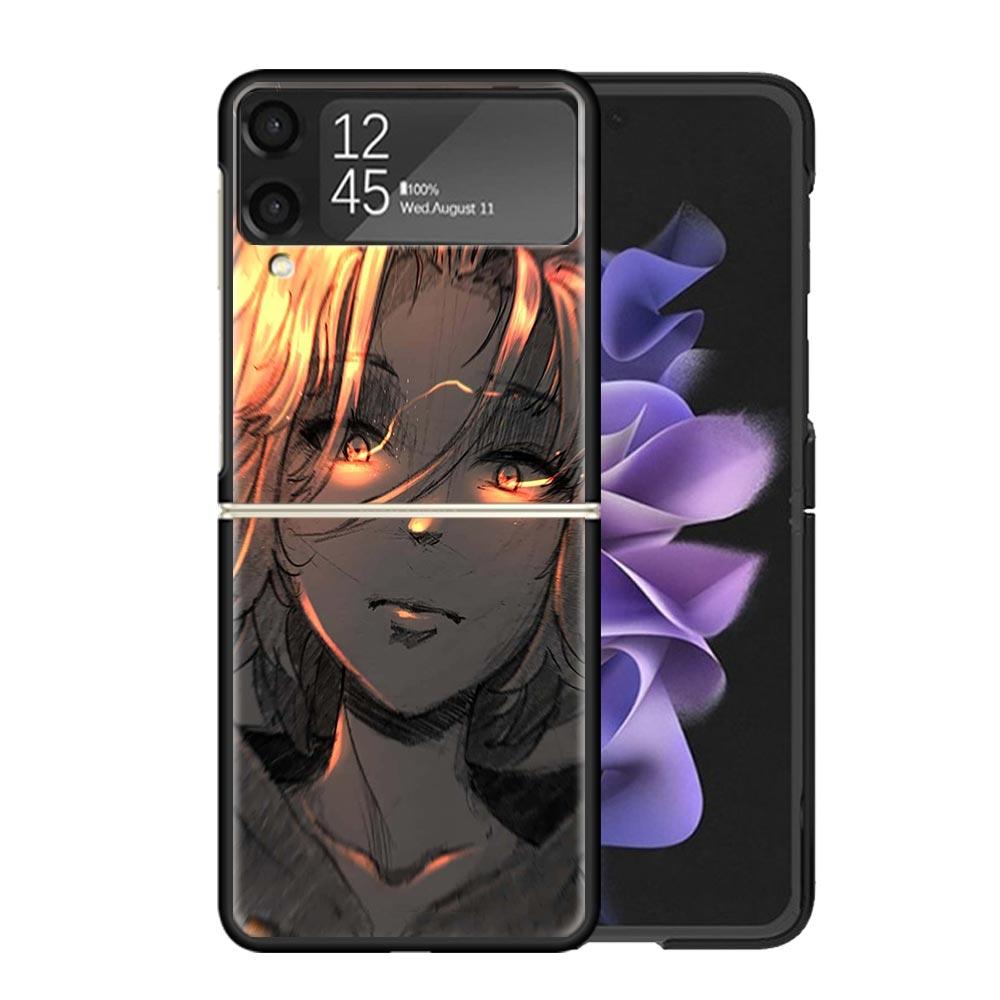 Токио Аниме Мстители Прозрачный Чехол Для Телефона Samsung Z Flip 7 6 5 4 3 Galaxy ZFlip7 ZFlip6 ZFlip5 ZFlip4 ZFlip3 5G Чехол С Принтом Coq