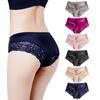 CM Tech Бесшовное бикини Сексуальное кружево Удобный хлопок Мягкий на ощупь и Удобный стиль Женские трусики, нижнее белье, дышащие, эластичные, 6 штук