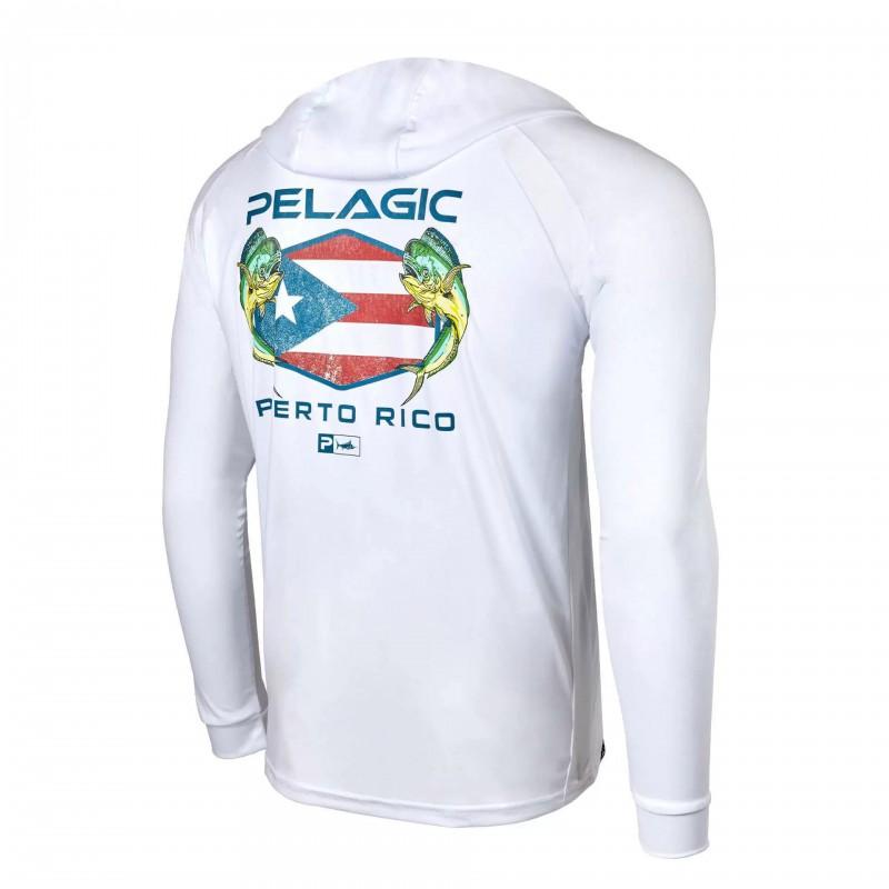 Mens Quick-Dry UV Protection Hooded Fishing Jersey Lightweight Breathable Long Sleeve Outdoor Sportswear Summer