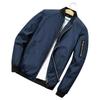 Autumn Winter Fashion Temperament Men's Jacket Stand Collar Youth Men's Slim Coat