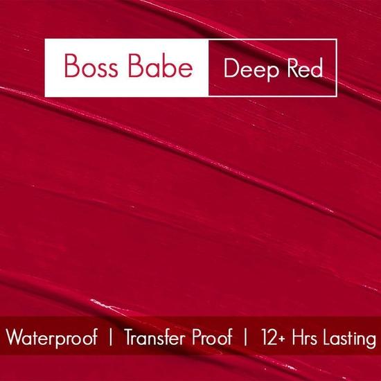 Nykaa All Day Matte Waterproof, Transfer Proof, Mask Proof, 12H Liquid Lipstick - Boss Babe
