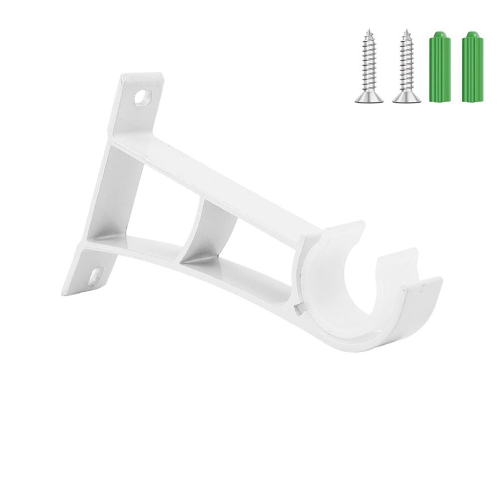 With Screws Curtain Rod Support Heavy Duty Curtain Fixing Clip Durable Window Hardware Tools