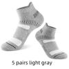 5 Pairs Spring Summer Men Casual Sports Running Socks Protective Ankle Socks Thin Breathable Deodorant Fitness Short Socks Male