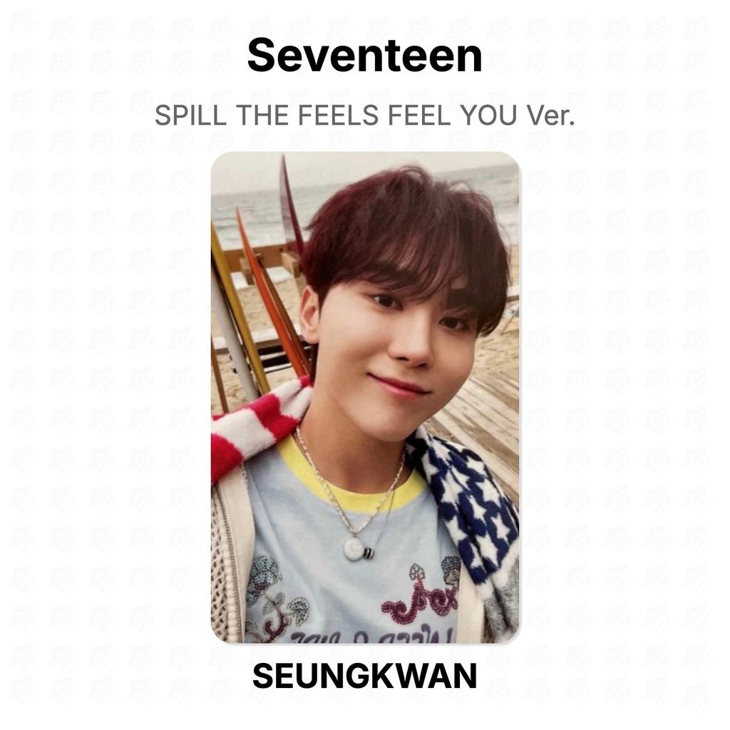 Seventeen ВЫПЛЕсни ЧУВСТВА ПОЧУВСТВУЙ СЕБЯ Вер. Официальная фотокарта