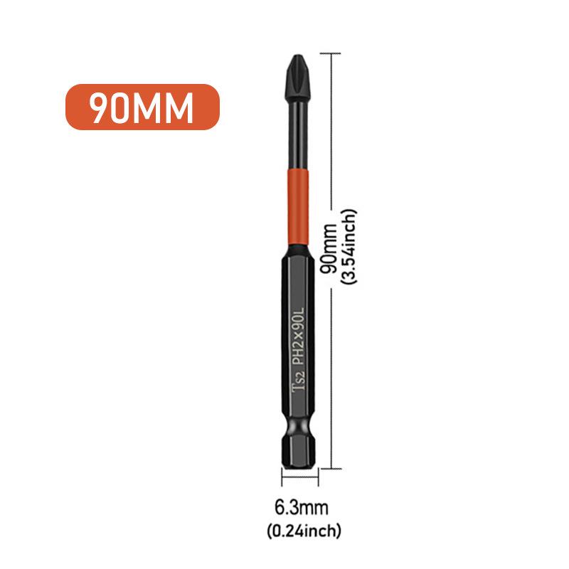 Промышленная ударопрочная электрическая отвертка с крестообразным шлицем и сильным магнитным сверлом