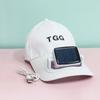 Strong Wind Solar Fan Hat USB Charging Summer Sun Cap Comfortable Sunhat with Cooling Fan  Men