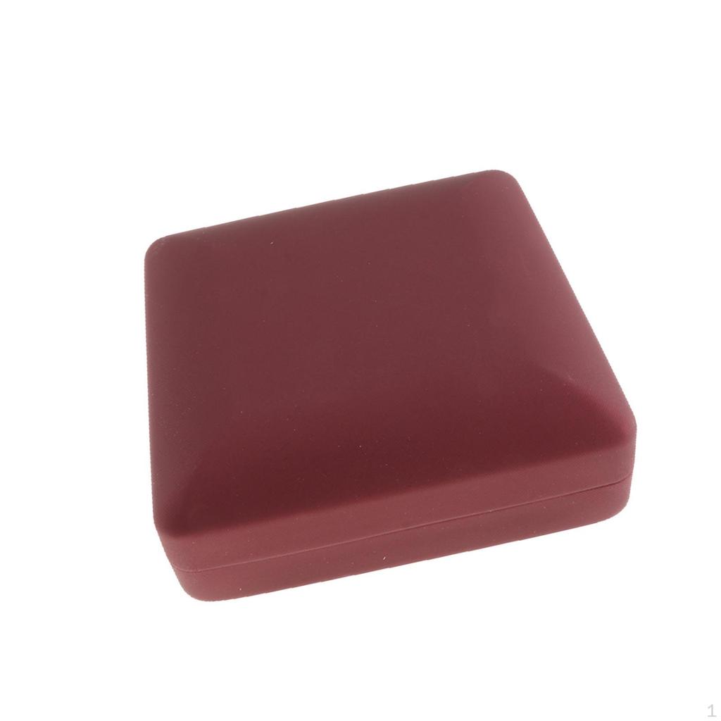 - Органайзер для демонстрации, шкатулка для украшений на ходу, 4-рядные прорези для колец для женщин, сувенирная коробка,