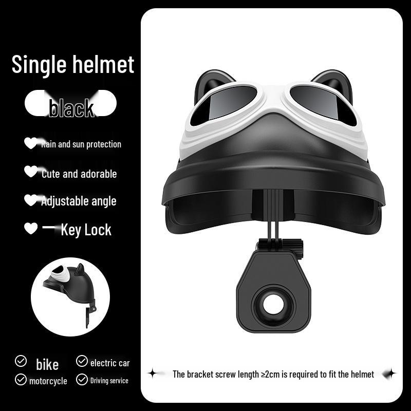 Противоударный Дождезащитный Держатель для Телефона для Электромобилей, Мотоциклов и Шлемов для Доставки с Солнцезащитным Козырьком и Поддержкой Навигации.