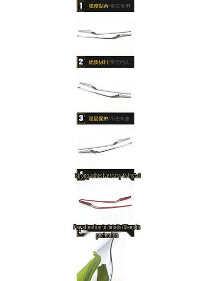 XRV Front Fog Light Trim Anti-Scratch Decorative Strip Accessories