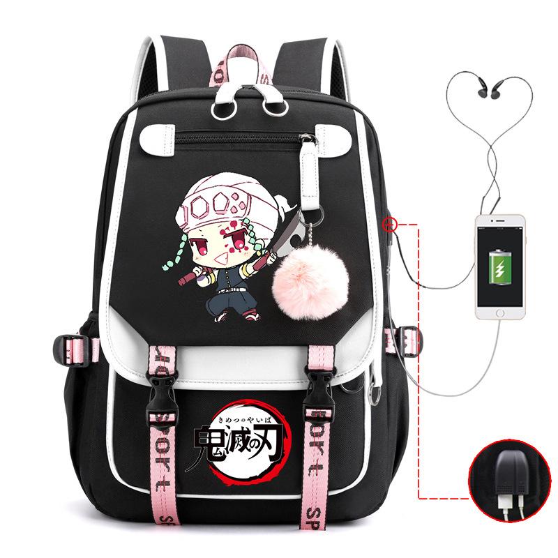 Истребитель демонов стол истребления призраков школьный рюкзак для ученика средней школы ученик начальной школы ученик средней школы