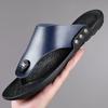 Summer Genuine Leather Slippers Men's Non-slip Flip-flops Fashion Casual Leather Slippers Sandals Men's Shoes