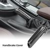 Car Handbrake Brake Handle Cover Shift Lever Cover Collars Carbon Fiber Color For BMW E46 E90 E92 E60 E61 F20 F30 F22 05-19