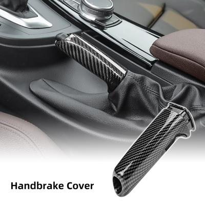 Крышка ручки ручного тормоза из углеродного волокна для BMW Universal E46 E90 E92 E60 E61 F20 F30 F22 Series