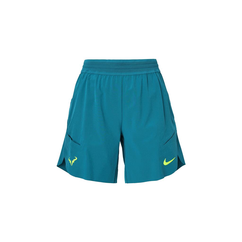 New Nike RAFADri-FIT ADV SS24 Tennis Bottoms Men's Crystal Hole Water Duck Cyan DV2882-381