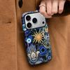 Серия List Devil Blue Eye подходит для Apple 17 креативный чехол для мобильного телефона 16pm двухслойная пленка защитный чехол