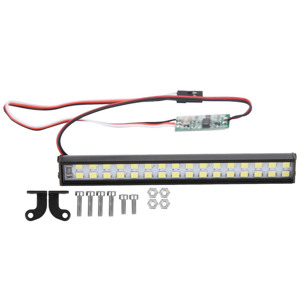 32 шт. Светодиодные лампы Крышный фонарь для радиоуправляемой машины Универсальная светодиодная световая панель для радиоуправляемого краулера Аксессуар Длина 100 мм