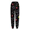 Women's Casual Fashion Christmas Printed Casual Sweatpants Elastic Waist Drawstring Pants