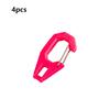 4pcs Pastic G-shaped Hook Loop  For Vest/Backpacks/Pouch/Bag/Belt