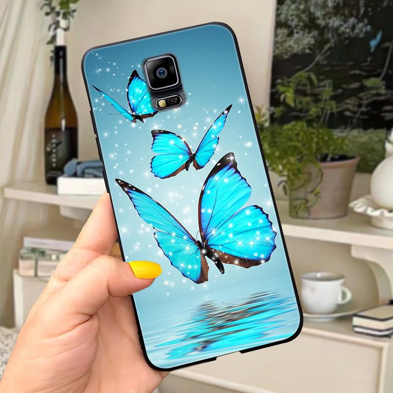 Чехол для Samsung Galaxy Note 4 N9100 Силиконовый Мягкий ТПУ Задняя крышка Для Samsung Galaxy Note 4 3 8 9 Fundas Чехол для телефона Note3 Fundas