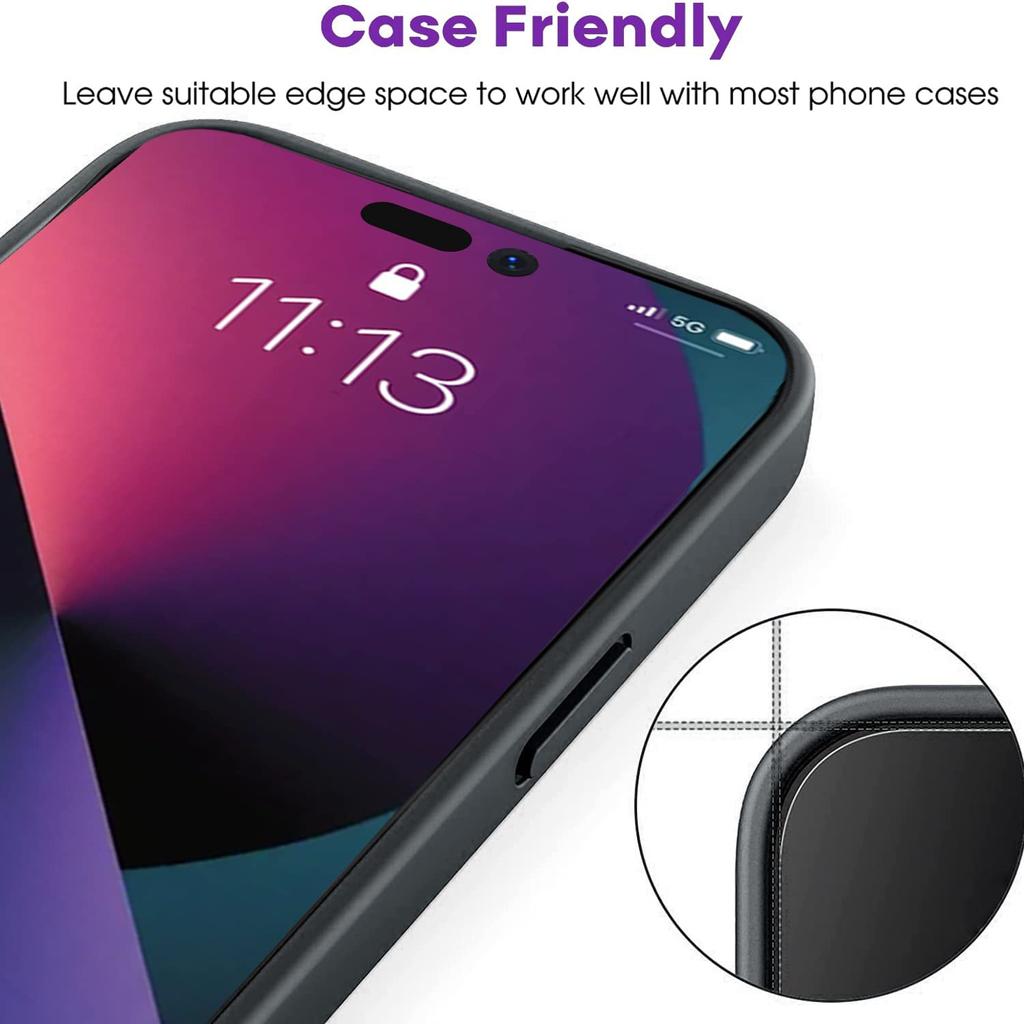 2 упаковки защитного закаленного стекла для iPhone 14 серии 13 12 11 Pro Max XR X Xs Max Защитная пленка для экрана iPhone 13 12 Mini 7 8 6 Plus SE 2020 Стекло