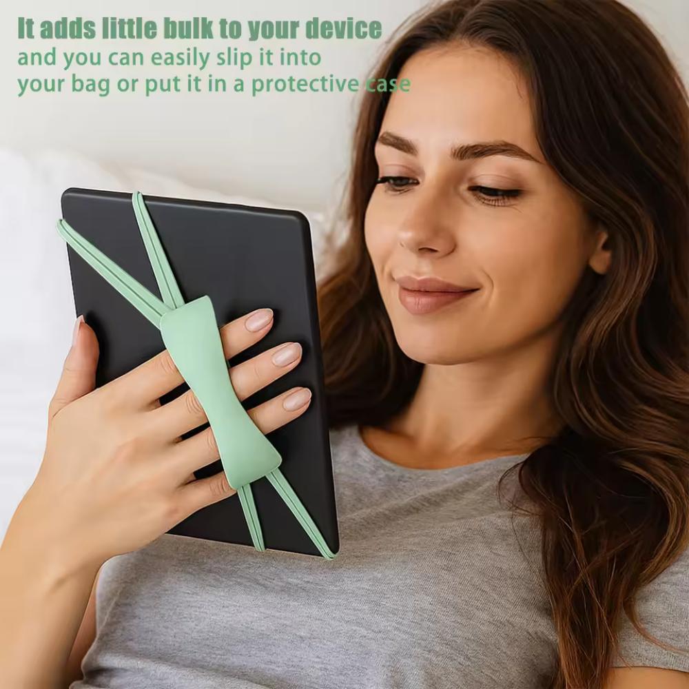 Силиконовый ремешок на руку Стенд для чтения для Kindle-планшетов 4,7-8 дюймов Удобный держатель для чтения в постели