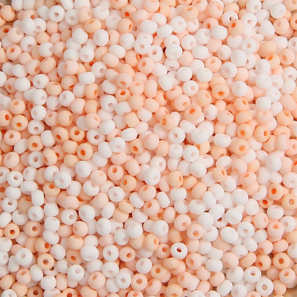 450G High Quality Seed Beads Macarons Frosted Polish Glass Beads for Bracelet Necklace DIY Jewelry Accessoreis Making